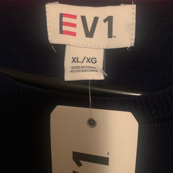 Navy Blue casual sweater - Picture 3 of 4